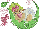 Sweet pea Girl 006 5 Inch